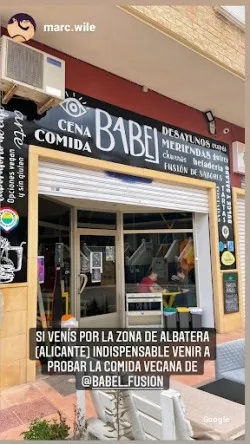 Vegetariana Babel Fusión de Sabores