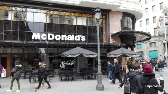 Comida rápida McDonald's - Montera