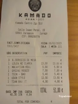 Asiática Kamado Asian Food | Zaragoza