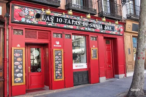 Other Spanish cuisines Las 10 Tapas de Santa Ana
