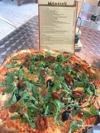 Vegetarian Mamasay Pizza-Bar
