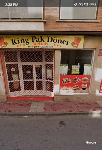 Vegetarian King Pak Doner Kebab