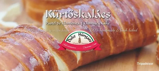 Otras cocinas europeas Dulce Húngaro - Pastel de Chimenea