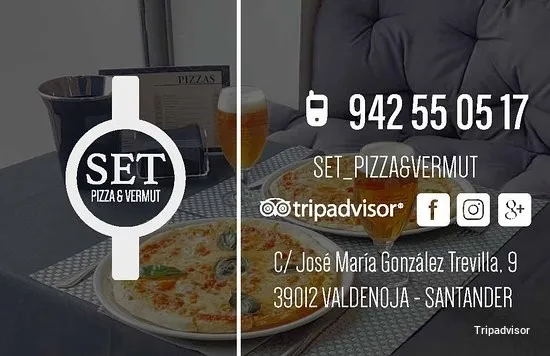 Italian Set Pizza&vermut
