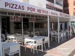 Vegetariana Pizza Por Metros