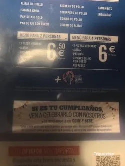 Pasta e Pizzería Domino's Pizza - Av Sagunto