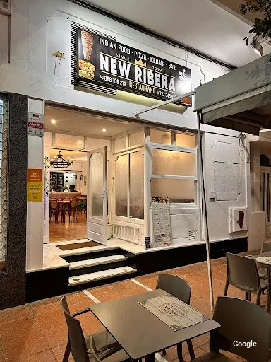 Vegetariana New Ribera Restaurant Indian kebab pizza