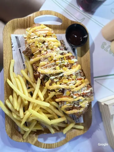 Vegetariana Fire´s Burguer street food