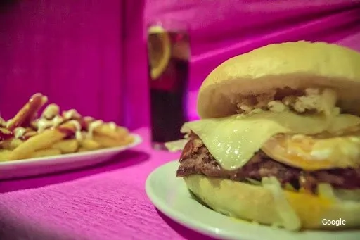 Vegetarian Burguer Pink