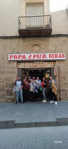 Vegetariana Papa Pizza Kebab