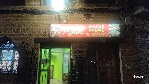 Vegetarian Malik doner kebab