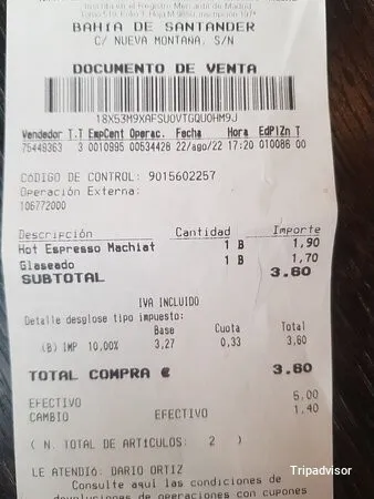 Other cuisines Starbucks - ECI Santander