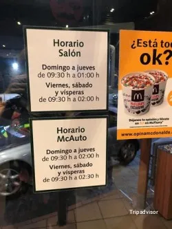 Comida rápida McDonald's - Mérida